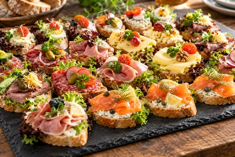 Belegte Canapés